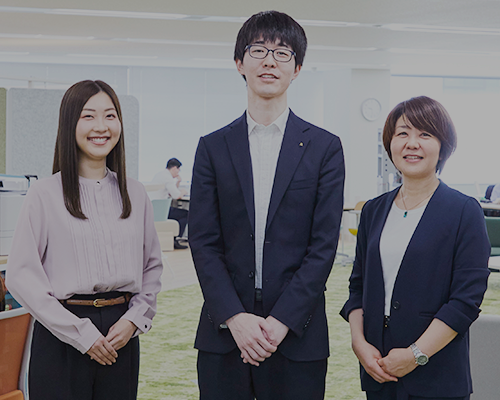 イメージ：先輩社員の声